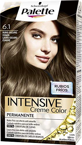 Tinta de Cabelo PALETTE 6.1 (Castanho Escuro) Schwarzkopf Palette - Coloração de cabelo - castanho escuro, 6.1''