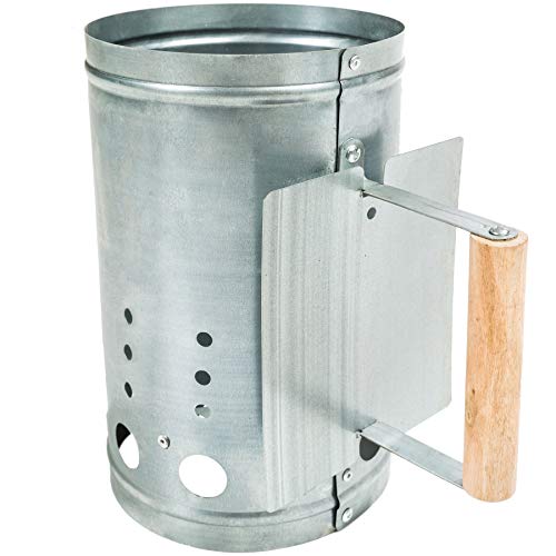 Acessório de Churrasco TECTAKE 800700 | Aço inoxidável TecTake - Lareiras - aço inoxidável, acendimento rápido, circulação de ar