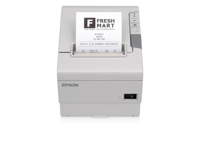 Impressora de etiquetas EPSON TM-T88V - C31CA85012 Epson - Impressoras, fotocopiadoras e máquinas de fax - impressora, etiquetas, térmica, directa, usb, lan
