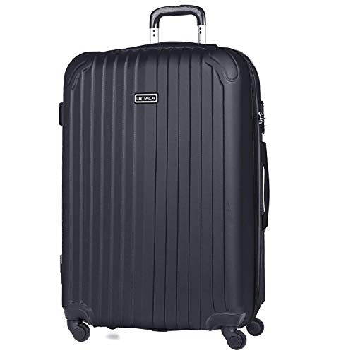 Mala de Viagem Grande ITACA Abs Rígida Preto (76x49x30cm - 100 L) ITACA - Malas - rígida, preto, 76x49x30cm, 100 L