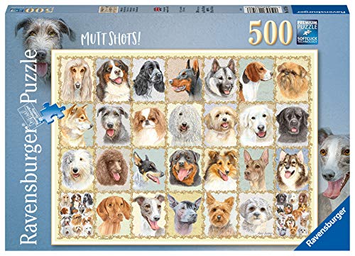 Puzzle RAVENSBURGUER Iberica Retratos de Perros (Idade mínima: 12 anos) RAVENSBURGUER - Quebra-cabeças - puzzle, 12 anos, concentração, memória