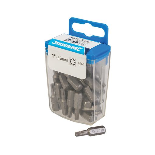 Conjunto de Pontas de Aparafusar SILVERLINE 6150 Silverline - Acessórios para brocas e parafusadeiras - conjunto, pontas, aparafusar, silverline, 6150, aço cromo-vanadio