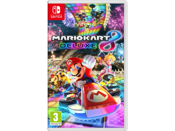 Jogo Nintendo Switch Mario Kart 8 Deluxe Edition Nintendo - Software de jogos de vídeo - nintendo switch, mario kart, deluxe edition