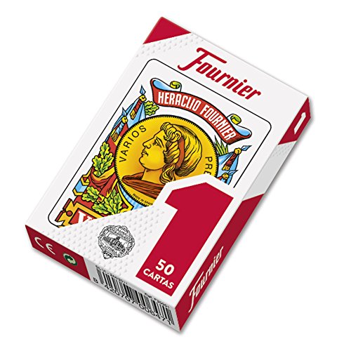 Jogo de Tabuleiro Fournier 20991 (Idade Mínima Recomendada: 8 anos) Fournier - Jogos de cartas - jogo de cartas, 52 cartas, 2 jogadores, pontos