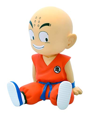 Figura de Ação DRAGON BALL Super Mini Tira-Livro Krillin Plastoy - Porquinhos mealheiros e cofrinhos - figura, ação, dragon ball super, mini tira-livro, krillin