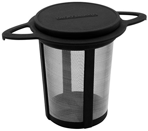Filtro de Chá FACKELMANN Reutilizável (Branco - Aço Inoxidável) FACKELMANN - Peneiras de chá - reutilizável, branco, aço inoxidável