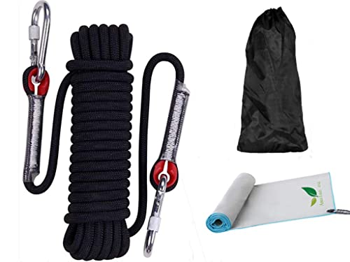 Cordão para Campismo OUTDOOR TECH 30M (Preto - Nylon) Amalan eu - Cabos e cordas de hardware - campismo, nylon, 30m, preto