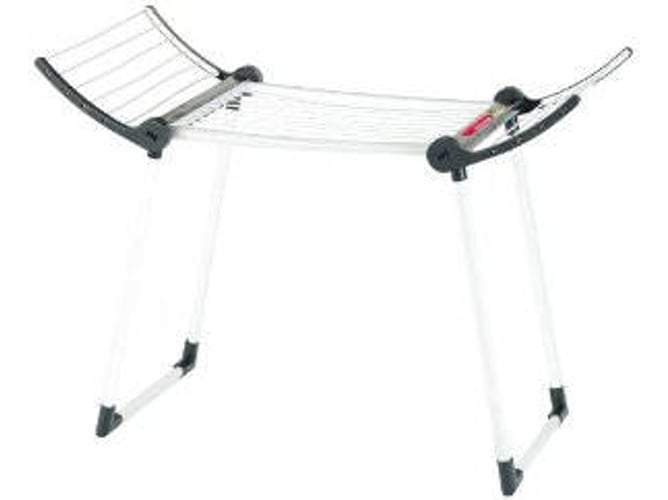 Prateleira de Roupa THEO KLEIN 6314 (Branco - Madeira) Theo Klein - Secadores e cabides - 6 ganchos, 2 prateleiras, extensível, madeira
