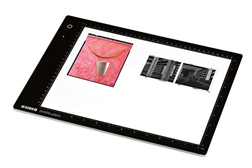 Kaiser Fototechnik 2454 acessório para flash de estúdio Kaiser Fototechnik - Caixas de luz - led, 22,8 x 32 x 2 cm, preto, prateado