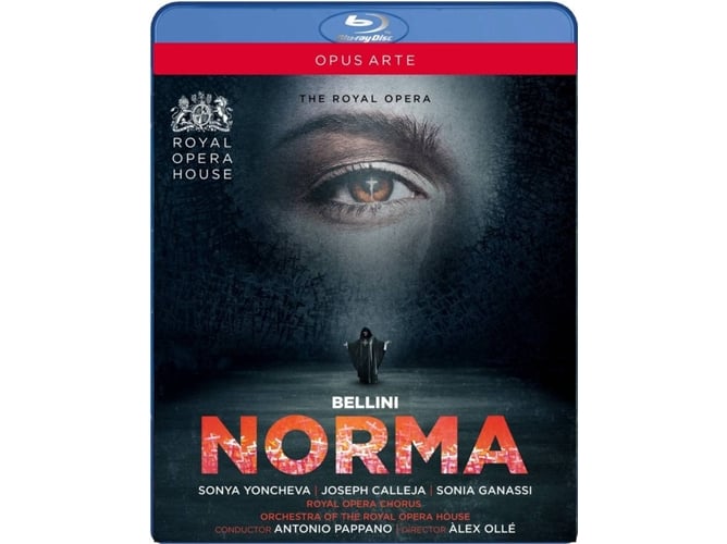 DVD Bellini - Norma (Royal Opera House 2016) Opus Arte - Dvds e vídeos - dvd, bellini, norma, royal opera house 2016, ópera italiana, sacerdotisa de diana