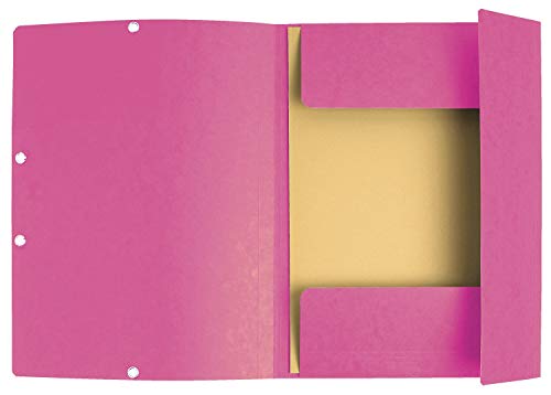 Pasta com Elástico EXACOMPTA 55407E (Rosa) EXACOMPTA - Pastas de arquivo - pasta, elástico, rosa
