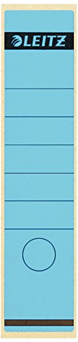 Etiquetas Autocolantes LEITZ 62-1010 (Azul - A4 - 90x297mm) Leitz - Separadores de pastas - etiquetas, auto-adesivas, azul, a4, plástico