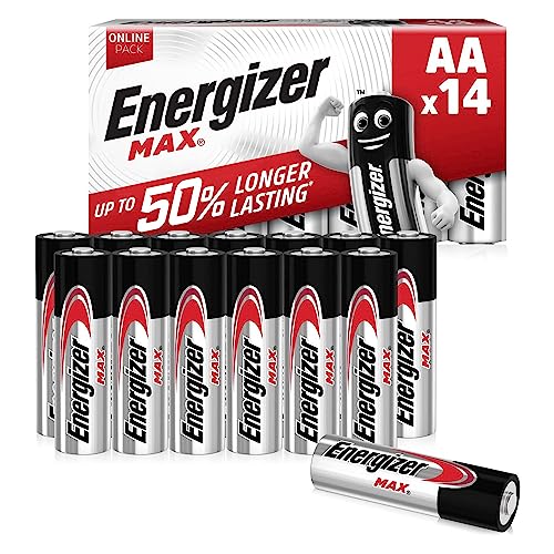 Pilhas ENERGIZER Max (Alcalino - Alumínio - 1.5V) Energizer Batteries - Baterias de uso geral - alcalino, 1.5v, aa, cilíndrico