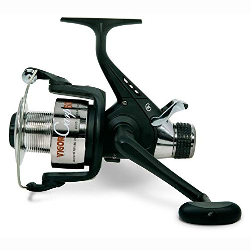 Carretos de pesca VIGOR Carp 6000 Baitrunner Lineaeffe - Carretéis de pesca - carp, preto, prateado, plástico, alumínio