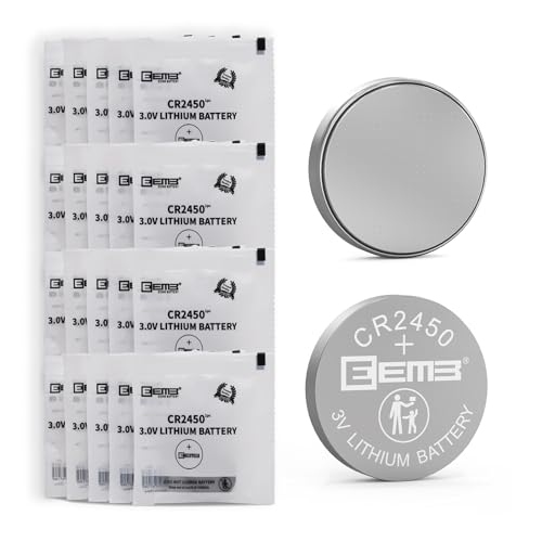 Pilha Recarregável EEMB 20X CR2450 (Recondicionado Como Novo) EEMB Co.,Ltd - Baterias de uso geral - litio, CR2450, 220 mAh, recarregável