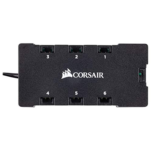 Hub de Interface StarTech.com 35FANHUBRGB Corsair - Peças de refrigeração de sistema de computador - hub, interface, fan hub, rgb
