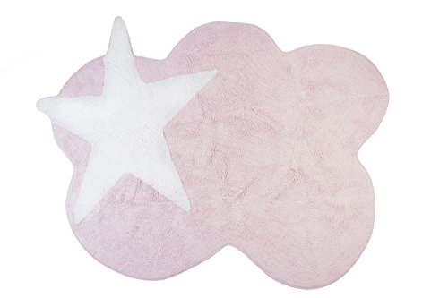 Tapete ARATEXTIL Mimosa (Algodão - Rosa - 120x160 cm) Aratextil - Tapetes - fibras naturais, 120x160 cm, rosa, moderno