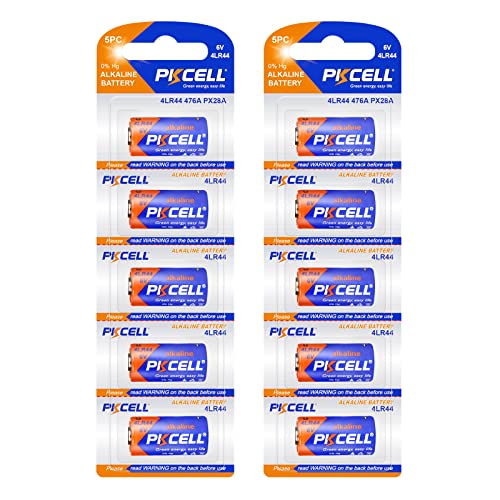 Pilha Recarregável PKCELL 4LR44/6LR61 (6 V) PKCELL - Baterias de uso geral - 6v, 150mAh, alcalino, litio