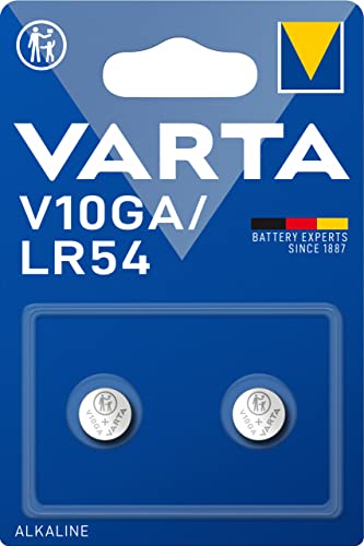 Pilhas Não Recarregáveis VARTA V10GA (2 unidades) Varta - Baterias de uso geral - alcalino, 230 mAh, botão/moeda