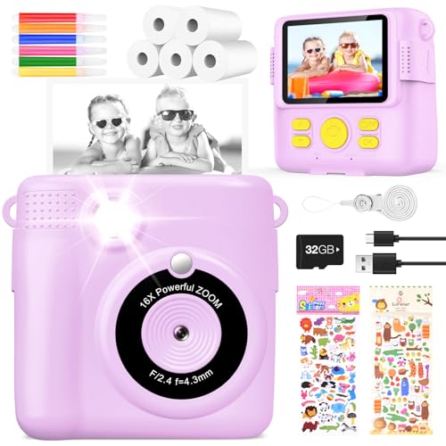 Máquina Fotográfica Instantânea KINDEER Print YIKANWEN - Câmeras digitais - instantânea, fácil de usar, alta resolução, imprimir fotos