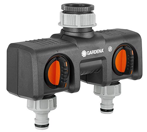 Conector para mangueira de água gardena 8193-20 preto, laranja 1 peça(s) Gardena - Acessórios e válvulas para mangueira de jardim - conector, mangueira, água, preto, laranja