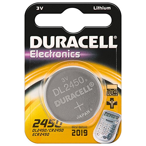 Pilhas Não Recarregáveis DURACELL CR2450 Duracell - Baterias - CR2450, 700mAh, 3V