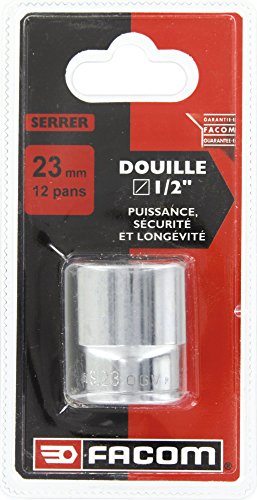 Chave de Parafusos Facom 1/2 12 Pans 23 Mm Facom - Acessórios para brocas e parafusadeiras - chave, parafusos, fenda, 2,3 mm, hexagonal