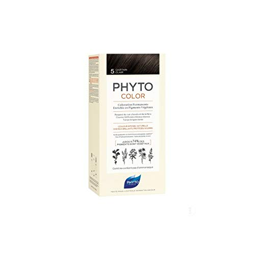 Tinta de Cabelo PHYTOSWISS PhytoColor Permanent Haircolor 5-Castanho Claro (1 Un) Phyto - Coloração de cabelo - castanho claro, permanente, phytoswiss