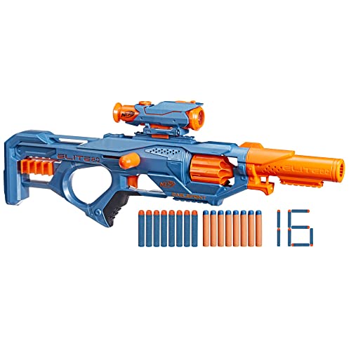 Lançador NERF Elite 2.0 Eaglepoint (Idade mínima: 8 anos) Hasbro - Armas de brinquedo e acessórios - lançador, NERF Elite, eaglepoint, idade mínima: 8 anos, desempenho superior, precisão inigualável