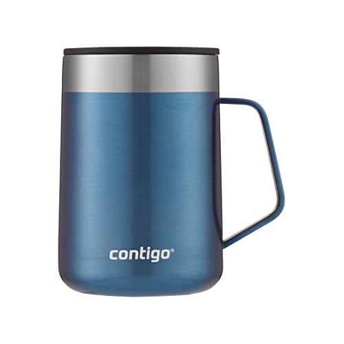 Copo Térmico Contigo Streeterville Desk Mug | Preto Contigo - Porta-alimentos e bebidas - copo térmico, streeterville, preto