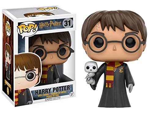 Figura FUNKO POP! Harry Potter: HARRY W/ HEDWIG #31 Funko - Bonecos de ação e brinquedo - Harry Potter, vinil, funko pop, hedwig