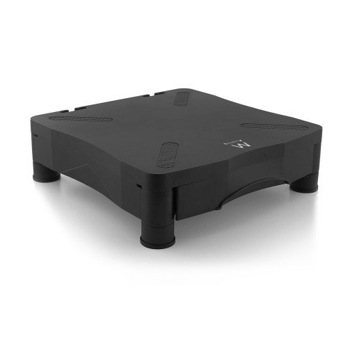 Suporte de Mesa para TV EWENT EW1280 (até 30 kg - Preto) Ewent - Acessórios de computador - altura ajustável, gaveta documentos, até 30 kg, anti-deslizantes