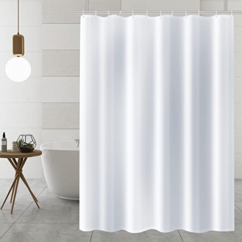 Cortina de Banho Aiqinu 100% Poliéster Impermeável e Anti-Mofo com 12 Ganchos AiQInu - Cortinas de chuveiro - poliéster, impermeável, anti-mofo, 12 ganchos