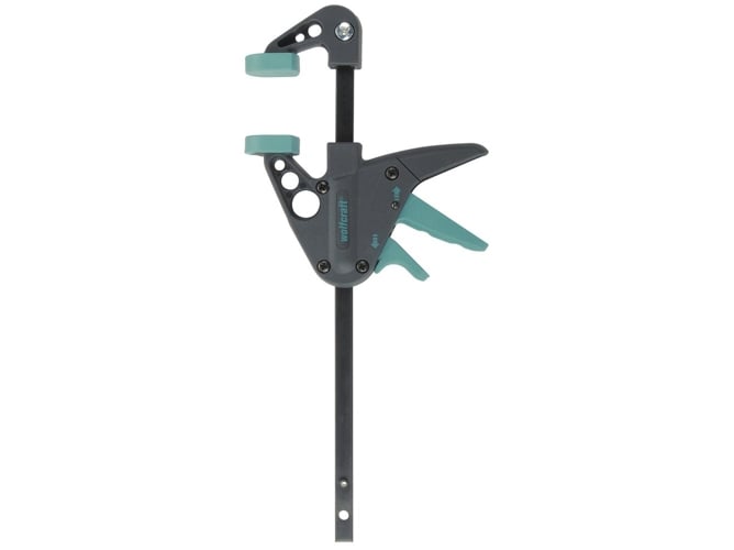 Wolfcraft GmbH EZH 40-110 ferramenta de engaste Preto e Cinzento Wolfcraft - Grampos de ferramentas e tornos - aço inoxidável, 100-210 mm, 110 mm, 40 mm