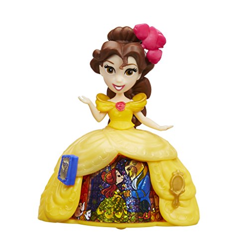 Boneca DISNEY PRINCESS Belle (Idade Mínima Recomendada: 3 anos) Hasbro - Bonecas - disney princess, vestido rosa, coroa de flores, 3 anos