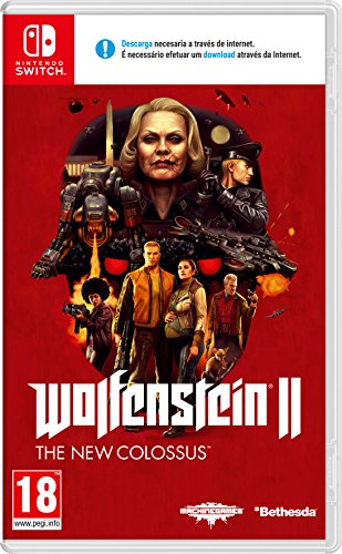 Jogo Nintendo Switch Wolfenstein II: The New Colossus (EN) Nintendo - Software de jogos de vídeo - nintendo switch, wolfenstein ii, the new colossus