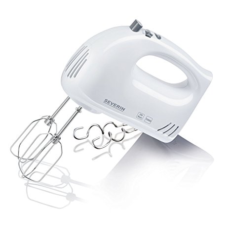 Batedeira Manual SEVERIN HM 3820 (300 W - Velocidade Máx.: 12.5 c/min) Severin - Batedeiras e liquidificadores - 300 W, 5 velocidades, função turbo, desligar automático