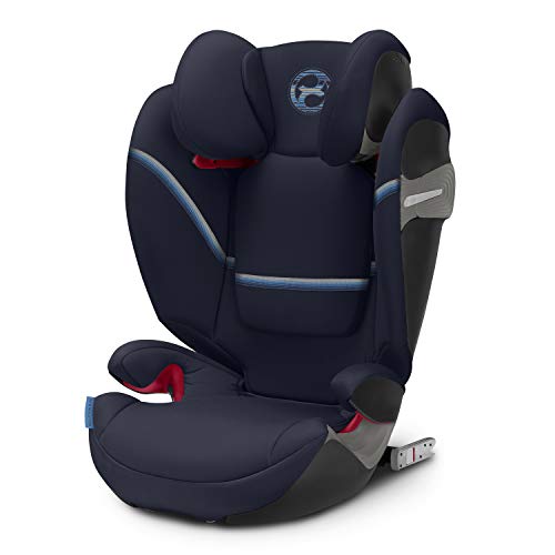 Cadeira Auto CYBEX Solution Fix Navy Blue Cybex Gold - Móveis para bebês e crianças pequenas - isofix, l.s.p., reclinável, ventilação