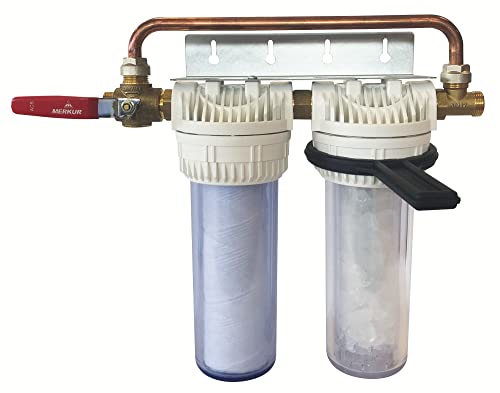 Filtro para Carro Elétrico Aquawater AQUAWATER AQUAWATER - Filtros de água em linha - 150 m³/h, 10 cm, prateado, alumínio