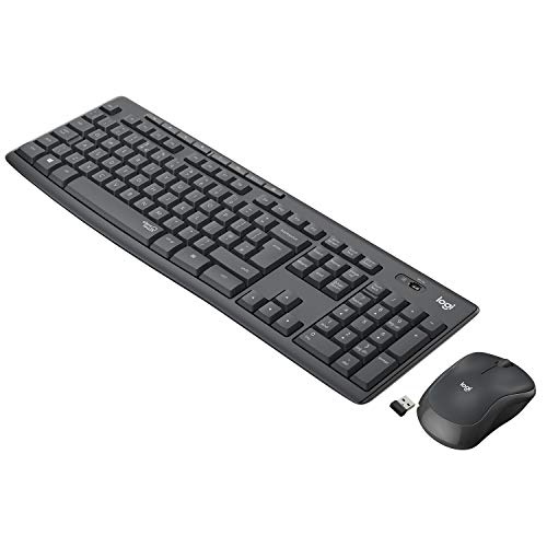 Teclado LOGITECH MK295 (Wireless - Layout US) Logitech - Conjuntos de acessórios de computador - wireless, layout US