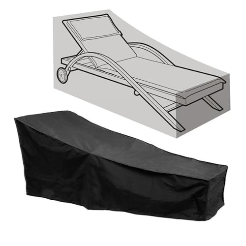 Cobertura de Chaise Longue de Exterior Rattan Walhome - Capas para móveis de exterior - exterior, rattan, chaise longue