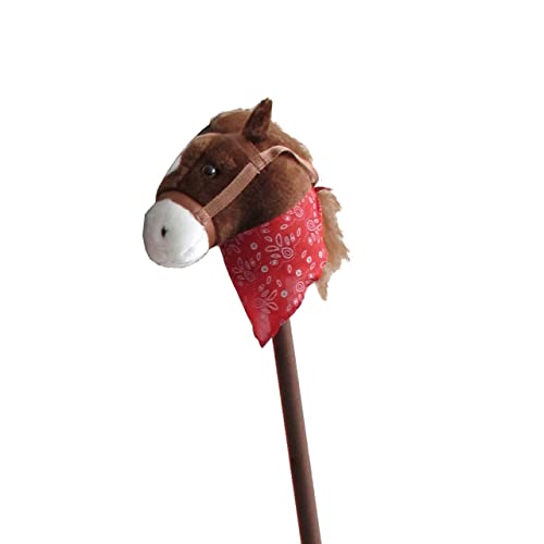 Figuras de Brincar TACHAN Head Horse with Stick CPA Toy Group - Brinquedos - cavalo, madeira, sons, pilhas
