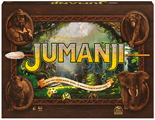 Jogo Coletivo SPIN MASTER Jumanji (Idade Mínima: 8) Spin Master - Jogos de tabuleiro - jogo coletivo, SPIN MASTER, jumanji, aventura, selva, fichas de vida