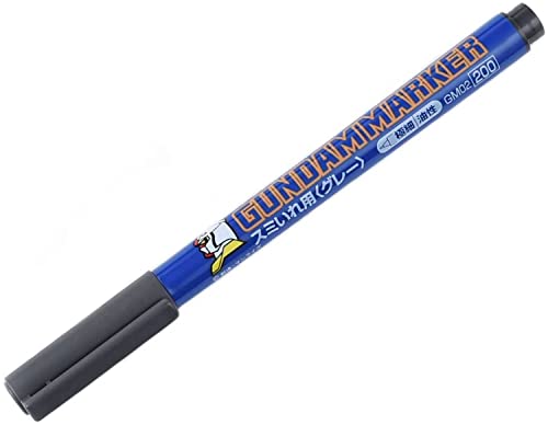 GSI CREOS Gundam Marker 0.3mm - Cinzento (Recondicionado Como Novo) GSI Creos - Marcadores e marcadores de texto - 0,3mm, cinzento, recondicionado, tinta de gel