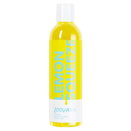 Óleo Corporal LOOVARA Lemon Squeeze (250 ml) Loovara - Banho e corpo - óleo corporal, limão, massagem relaxante, 250 ml