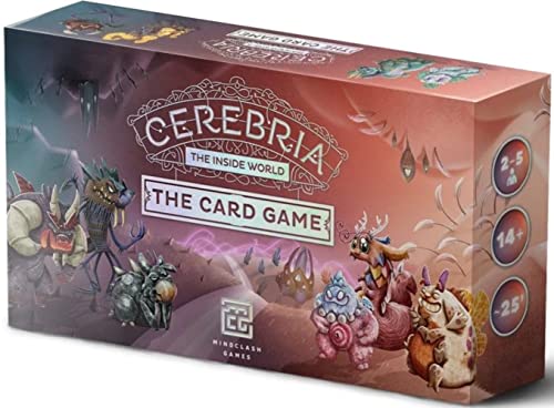 Jogo de Cartas MINDCLASH GAMES Cerebria - The Inside World: Card Game Mindscape - Cartões colecionáveis ​​ - cartas, cerebral, jogo