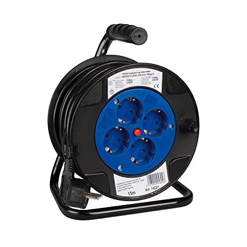 Extensão de Corrente SOLERA 4 tomadas com interruptor 15m solera - Fios e cabos elétricos - extensão, corrente, interruptor, tomadas, potência, 15m