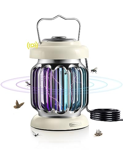 Mata-Mosquitos Portátil 360º Espectro Híbrido GeckoMan - Armadilhas de controle de pragas - portátil, 360º, espectro híbrido