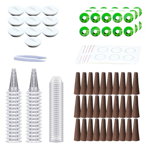 Kit de Jardim GROWERS Espreguiçadeiras de Cultivo (161 Peças) Leikurvo - Vasos e canteiros - 161 peças, espreguiçadeiras, cultivo, jardim