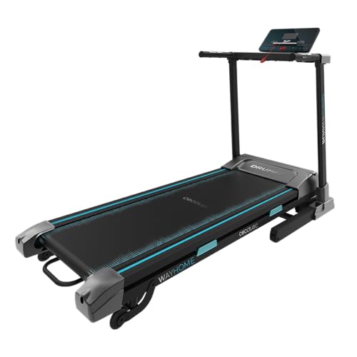 Passadeira Elétrica Cecotec Drumfit Wayhome 1600 Runner Sprint Cecotec - Passadeiras de corrida - 1900 W, 12 programas, amortecimento, inclinável